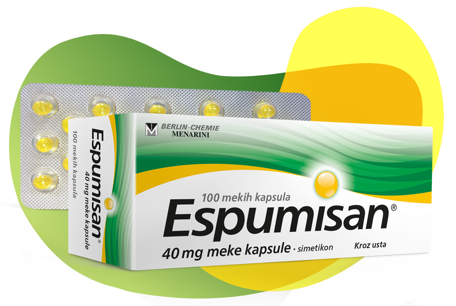 Pakiranje lijeka Espumisan 40 mg mekih kapsula