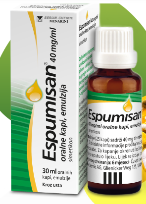 Pakiranje Espumisan 40 mg/ml oralnih kapi, emulzije