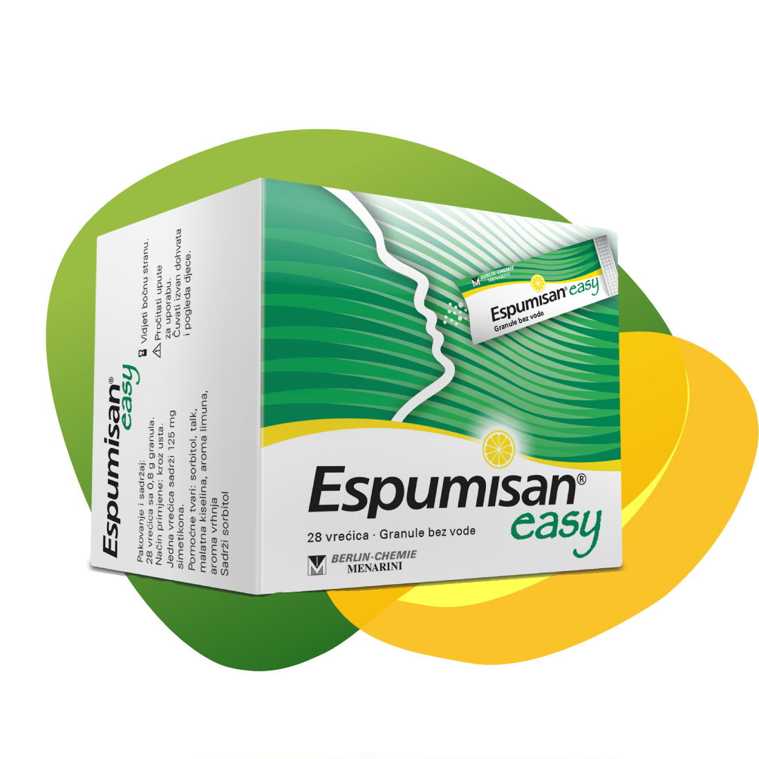 Pakiranje Espumisan Easy 125 mg granula